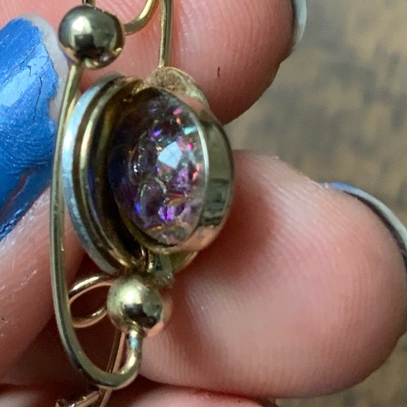 CHRISTOPHE POLY Abstract Dynamic Gold Necklace Hand Made Montreal Jewellery - Picture 6 of 16